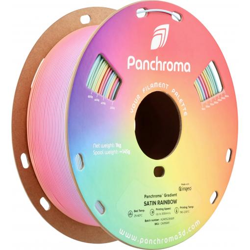 Polymaker CA05001 Panchroma™ Gradient Satin vlákno pro 3D tiskárny PLA plast Vícebarevné, Hlazený 1.75 mm 1000 g Duhová 1 ks
