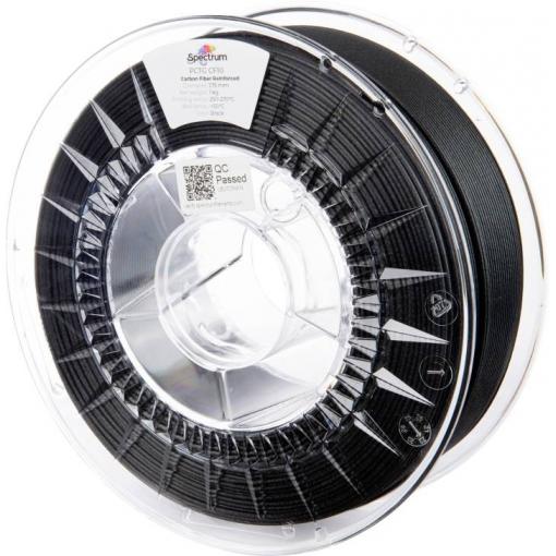 Spectrum Filaments 80717 PCTG CF10 vlákno pro 3D tiskárny PCTG+CF Vyztuženo uhlíkovými vlákny, Vysoká tuhost, Vysoká pevnost v tahu, chemicky odolné, Matná