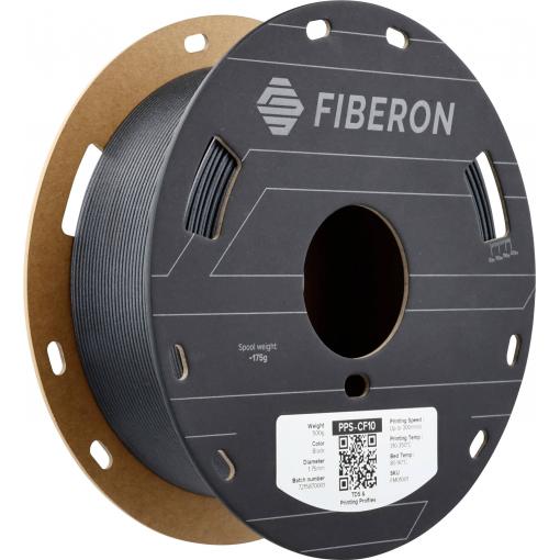 Polymaker FM01001 Fiberon™ PPS-CF10 vlákno pro 3D tiskárny PPS-CF Vyztuženo uhlíkovými vlákny, chemicky odolné, Žáruvzdorné, Odolnost proti tečení, ohni