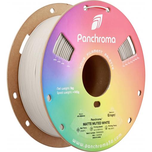 Polymaker CA04028 Panchroma™ Matte vlákno pro 3D tiskárny PLA plast Matná, Nízká hustota 1.75 mm 1000 g Tlumená bílá, bílá 1 ks