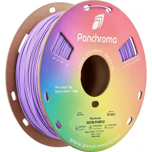 Polymaker CA05007 Panchroma™ Satin vlákno pro 3D tiskárny PLA plast Hlazený, Vysoká tuhost 1.75 mm 1000 g nachová 1 ks
