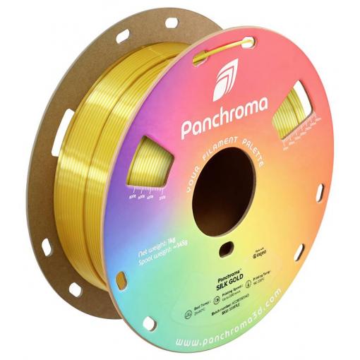 Polymaker CA03006 Panchroma™ Silk vlákno pro 3D tiskárny PLA plast Hedvábně lesklé 1.75 mm 1000 g zlatá 1 ks
