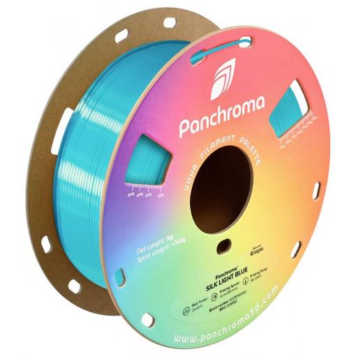 Polymaker CA03008 Panchroma™ Silk vlákno pro 3D tiskárny PLA plast Hedvábně lesklé 1.75 mm 1000 g Světle modrá, světle modrá 1 ks