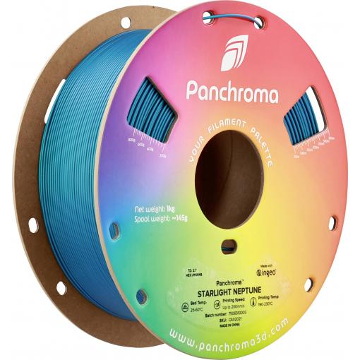 Polymaker CA02021 Panchroma™ Starlight vlákno pro 3D tiskárny PLA plast Vícebarevné, Střídání barev 1.75 mm 1000 g Starlight Neptune, modrá 1 ks