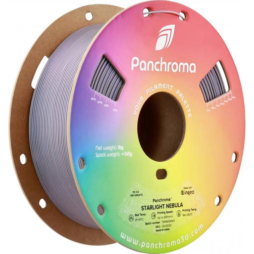Polymaker CA02020 Panchroma™ Starlight vlákno pro 3D tiskárny PLA plast Vícebarevné, Střídání barev 1.75 mm 1000 g Starlight Nebula, fialová 1 ks