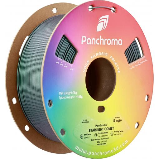 Polymaker CA02039 Panchroma™ Starlight vlákno pro 3D tiskárny PLA plast Vícebarevné, Střídání barev 1.75 mm 1000 g Starlight Comet, zelená 1 ks