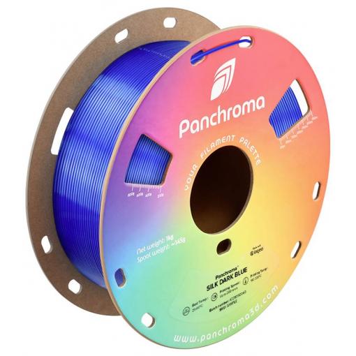Polymaker CA03031 Panchroma™ Silk vlákno pro 3D tiskárny PLA plast Hedvábně lesklé 1.75 mm 1000 g Dark Blue, modrá 1 ks