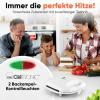 Clatronic ST 3813 sendvičovač automatické přizpůsobení teploty, nepřilnavý povlak bílá