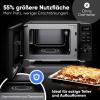 Profi Cook PC-MWG 1278 mikrovlnná trouba černá 700 W funkce časovače, funkce grilování