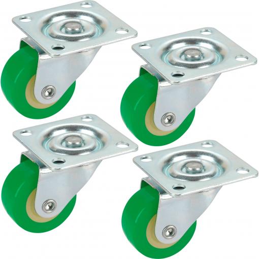 dörner + helmer 450127 kolečko Ø kola: 30 mm nosnost (max.): 20 kg 4 ks