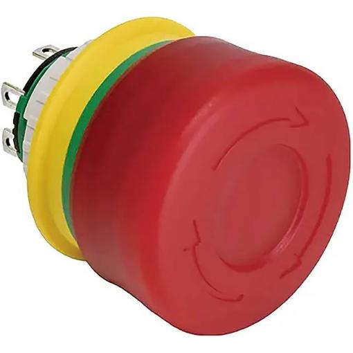 Idec Short Body E-stop, XA1E-LV3SG02Q4R nouzový vypínač, 250 V, 1 ks