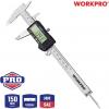 WorkPro WP266004 digitální posuvné měřítko 150 mm