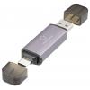 Renkforce RF-CR-200 externí čtečka paměťových karet USB-A, USB-C® tmavě šedá
