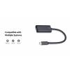 Renkforce RF-6700428 USB-C® / HDMI adaptér [1x USB-C® zástrčka - 1x HDMI zásuvka] černá 15 cm
