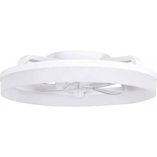 Westinghouse stropní ventilátor 20 W (Ø x v) 500 mm x 165 mm bílá s časovačem, s dálkovým ovládáním, s osvětlením, vyměnitelné lopatky, s volitelným ambientním