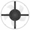 Westinghouse stropní ventilátor 20 W (Ø x v) 500 mm x 165 mm černá s časovačem, s dálkovým ovládáním, s osvětlením, vyměnitelné lopatky, s volitelným