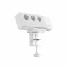 SpeaKa Professional Univerzální Držák svorky pro zásuvkovou lištu SP-PSH-001 SP-13403152 bílá 1 ks