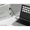 Renkforce USB 2.0 konektor [1x Zásuvka USB 2.0 C - 1x USB 2.0 zástrčka B] USB-C® Female to USB B Male converter connector, Black
