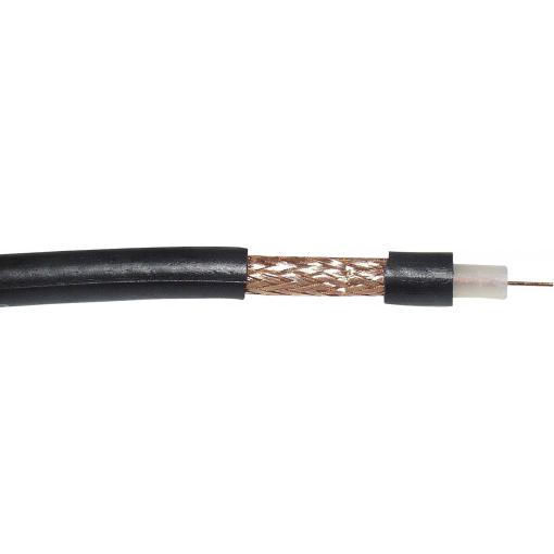 VOKA Kabelwerk 300905-01 koaxiální kabel vnější Ø: 6.10 mm RG59 B/U 75 Ω černá metrové zboží