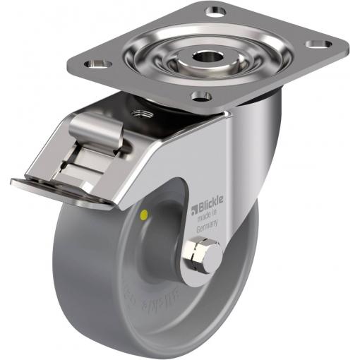 Blickle 879423 LX-PO 100G-FI-ELS Nerezové otočné pojezdové kolečko Ø kola: 100 mm nosnost (max.): 250 kg 1 ks
