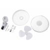 Sygonix nástěnný ventilátor 45 W (Ø x v) 430 mm x 480 mm bílá