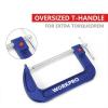WorkPro WP232024 rychloupínač Rozpětí (max.):150 mm Délka vyložení:150 mm