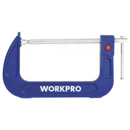WorkPro WP232024 rychloupínač Rozpětí (max.):150 mm Délka vyložení:150 mm