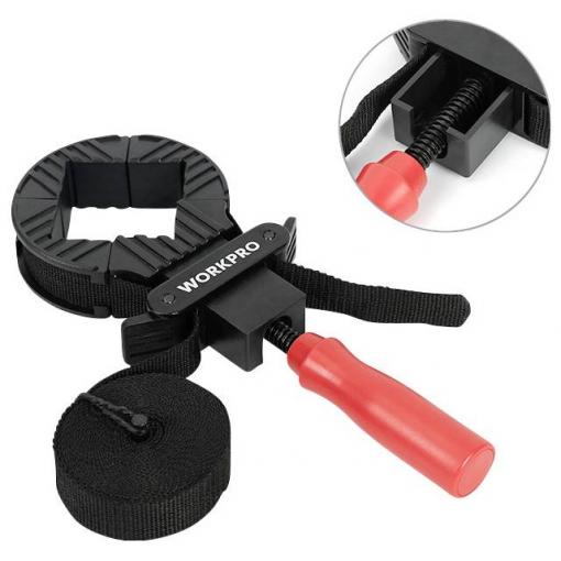 WorkPro WP232044 páskový upínač Vnější délka: 294 mm