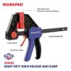WorkPro WP232039 jednoruční svorka Vnější délka: 150 mm
