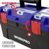 WorkPro 507 x 254 x259 mm WP283002 box na nářadí, modrá, černá