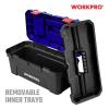 WorkPro 507 x 254 x259 mm WP283002 box na nářadí, modrá, černá