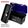WorkPro 572 x 300 x 295 mm WP283003 box na nářadí, modrá, černá