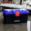 WorkPro 410 x 230 x 205 mm WP283001 box na nářadí, modrá, černá