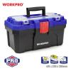 WorkPro 410 x 230 x 205 mm WP283001 box na nářadí, modrá, černá