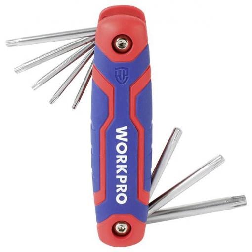 WorkPro TX sada klíčů T 9, T 10, T 15, T 20, T 25, T 27, T 30, T 40