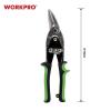 WorkPro Nůžky na plech pro praváky 250 mm WP214015