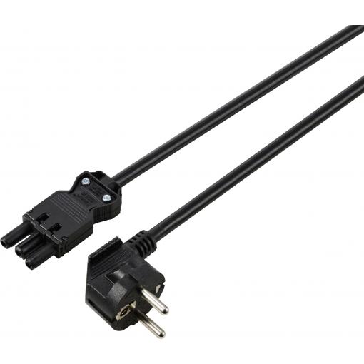 Sygonix SY-6676354 připojovací kabel černá 10 m