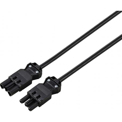 Sygonix SY-6676362 prodlužovací kabel černá 3 m