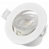 Sygonix SY-6417586 LED vestavné svítidlo sada 3 ks teplá bílá až neutrální bílá LED LED 5.5 W bílá