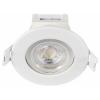 Sygonix SY-6417586 LED vestavné svítidlo sada 3 ks teplá bílá až neutrální bílá LED LED 5.5 W bílá