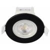 Sygonix SY-6418012 LED vestavné svítidlo, LED, LED, 5.5 W, černá, sada 3 ks