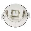 Sygonix SY-6418010 LED vestavné svítidlo, LED, LED, 5.5 W, černá, sada 3 ks