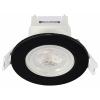Sygonix SY-6418010 LED vestavné svítidlo, LED, LED, 5.5 W, černá, sada 3 ks