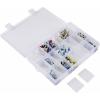 TRU COMPONENTS TC-ERB-9049 krabička na malé součástky (d x š x v) 210 x 140 x 38 mm přihrádek: 24 variabilní rozčlenění Obsah 1 ks
