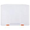 TRU COMPONENTS krabička na malé součástky (d x š x v) 250 x 190 x 80 mm přihrádek: 6 variabilní rozčlenění, Vč. rukojeti Obsah 1 ks