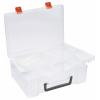 TRU COMPONENTS krabička na malé součástky (d x š x v) 250 x 190 x 80 mm přihrádek: 6 variabilní rozčlenění, Vč. rukojeti Obsah 1 ks