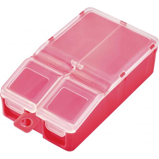 TRU COMPONENTS TC-ERB-9056 krabička na malé součástky (d x š x v) 113 x 60 x 30 mm přihrádek: 2 variabilní rozčlenění Obsah 1 ks