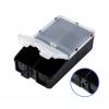 TRU COMPONENTS TC-ERB-9057 krabička na malé součástky (d x š x v) 113 x 60 x 30 mm přihrádek: 2 variabilní rozčlenění Obsah 1 ks