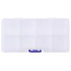 TRU COMPONENTS TC-ERB-9052 krabička na malé součástky (d x š x v) 155 x 70 x 30 mm přihrádek: 8 variabilní rozčlenění Obsah 1 ks