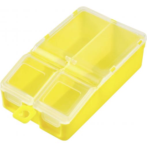 TRU COMPONENTS TC-ERB-9054 krabička na malé součástky (d x š x v) 113 x 60 x 30 mm přihrádek: 2 variabilní rozčlenění Obsah 1 ks